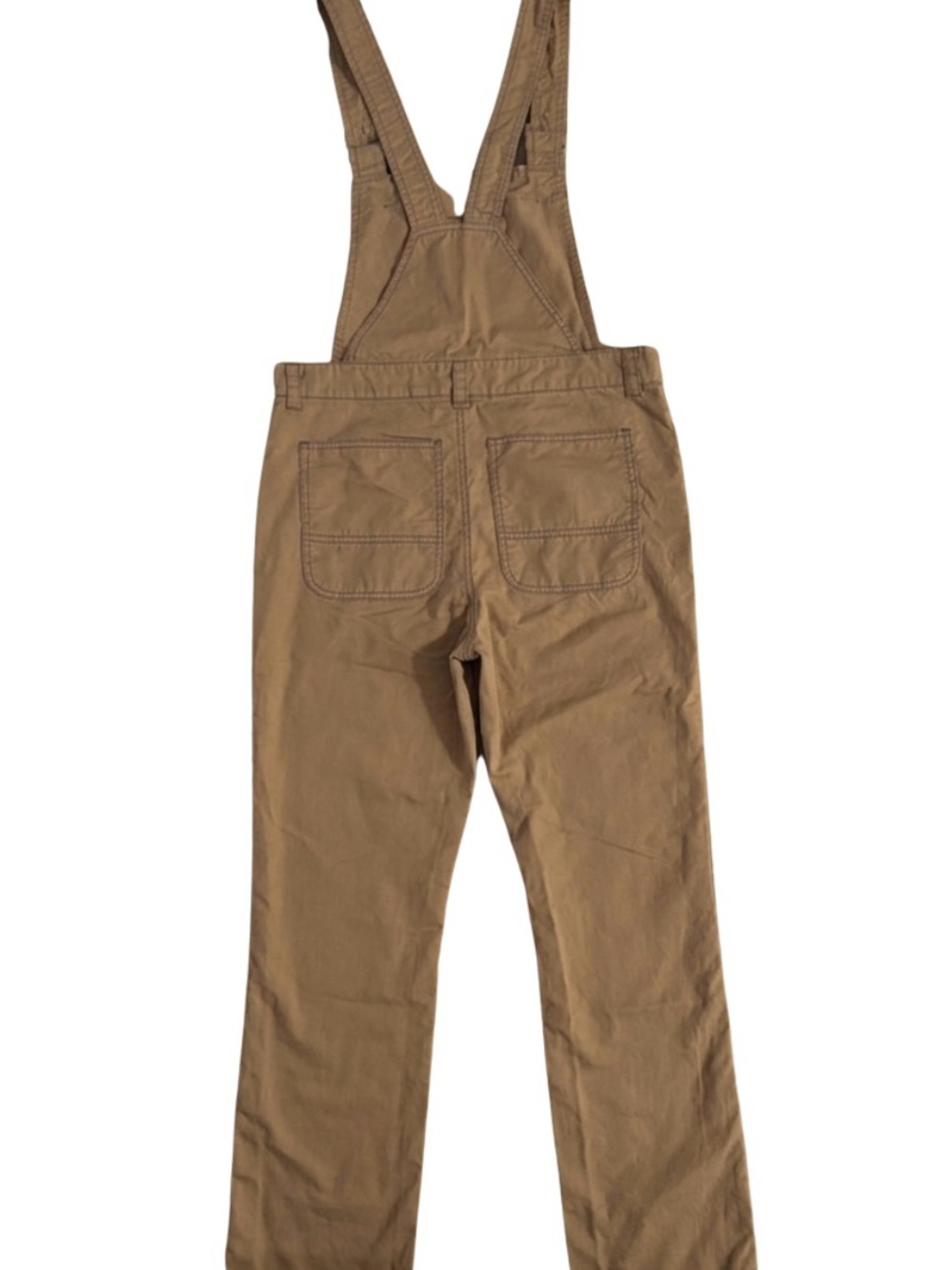 Cop Copine Y2K Paper Brown Utility Overalls - Picture 4 of 6